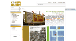 Desktop Screenshot of coneyislandbeachshop.com